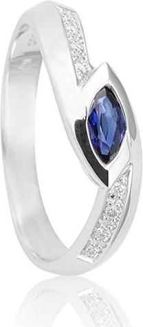 Produktbild Breuning RING - E.SAFIR/Brill. 0,052 Ct. H/si (54, 750/18 K Gold)
