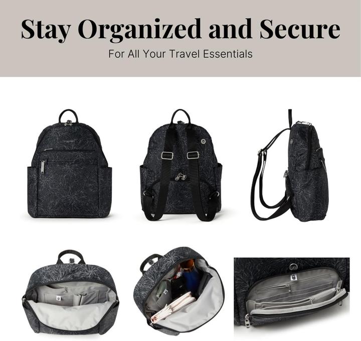 Actual product image Baggallini Securtex Anti-Theft Vacation Backpack