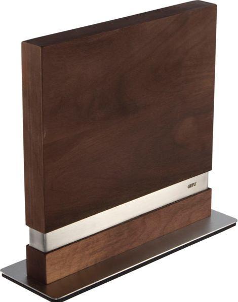 Produktbild GEFU Magnetischer Messerblock ENNO für bis zu 10 Messer Walnussholz