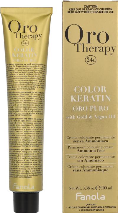 Produktbild Fanola Color Keratin Oro Puro 8/31 Rubio Claro Arena 100ml (8.31 Light Blond Sandy)