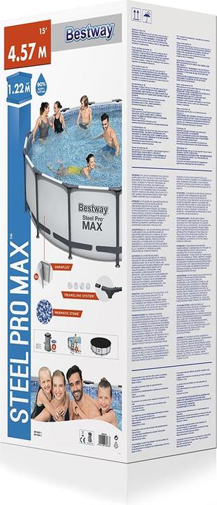 Produktbild Bestway Steel Pro MAX Aufstellpool-Set 4 57 x 122 cm (457 x 122 cm)