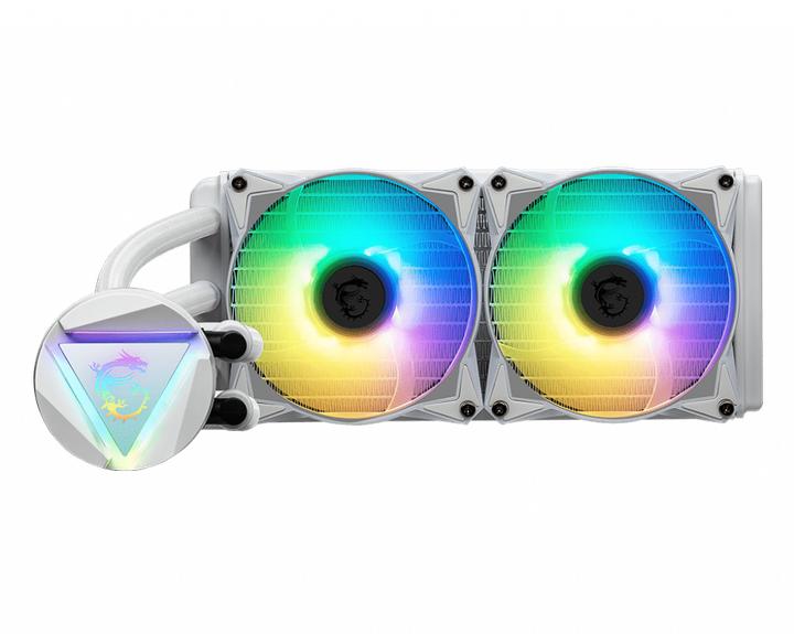 Actual product image MSI WAK MAG CoreLiquid 240R V2 WHITE