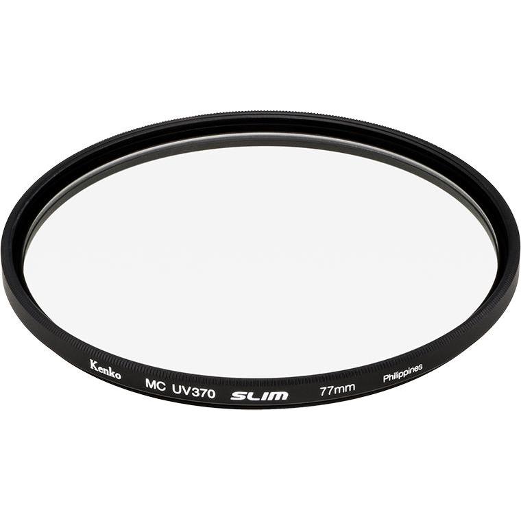Kenko MC UV370 Slim 49mm (49 mm, UV-Filter, 49 mm), Objektivfilter, Schwarz