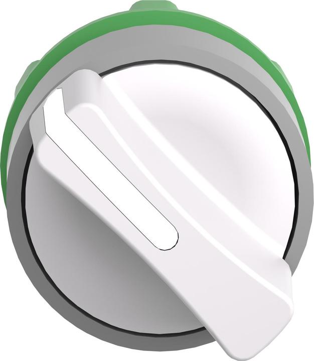 Actual product image Schneider Electric Selector switch, front, plastic, 2- ZB5AD401C0