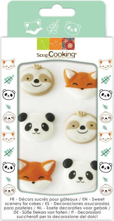 ScrapCooking Sweet animals (6x)