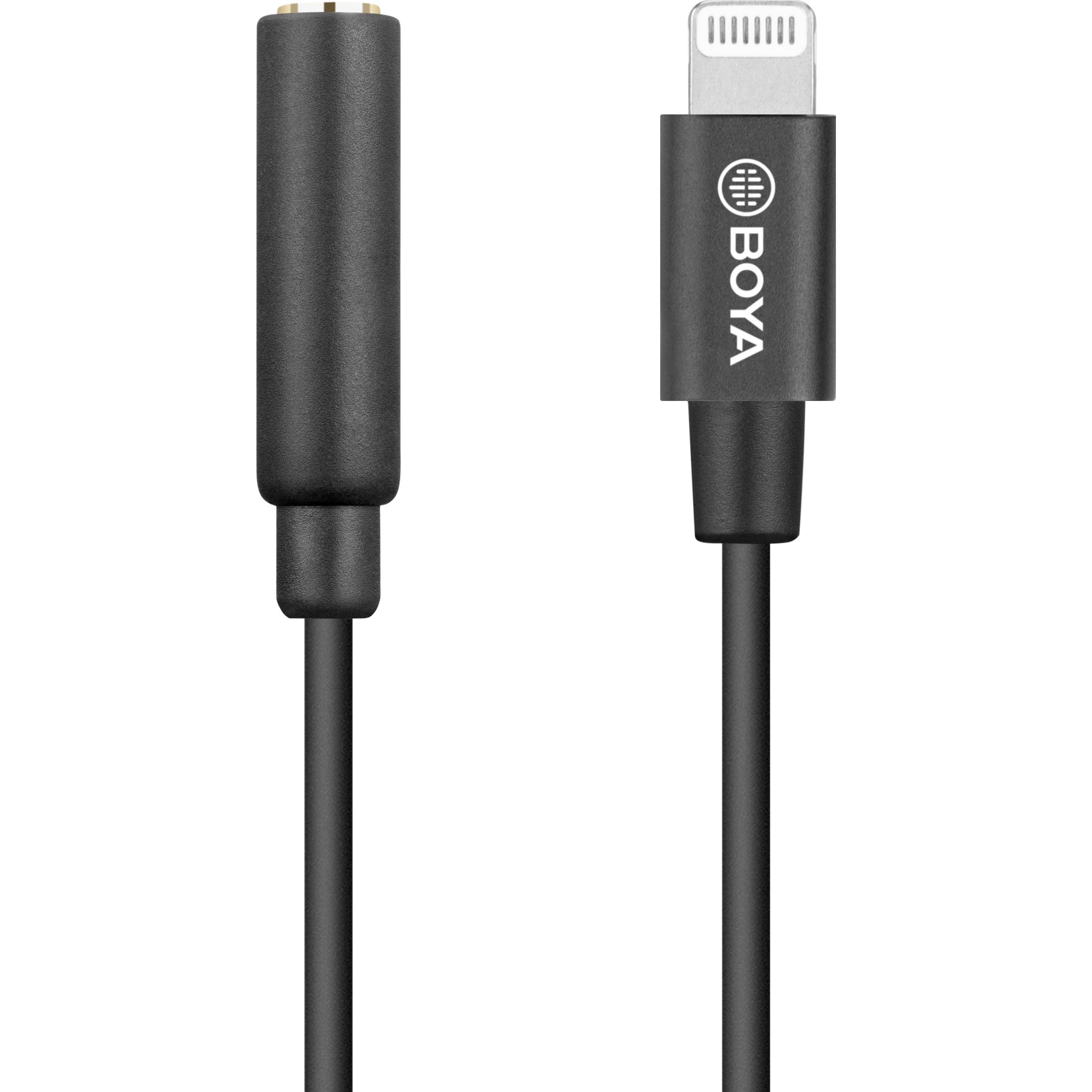 Boya BY-K3 (0.06 m), Cavo audio