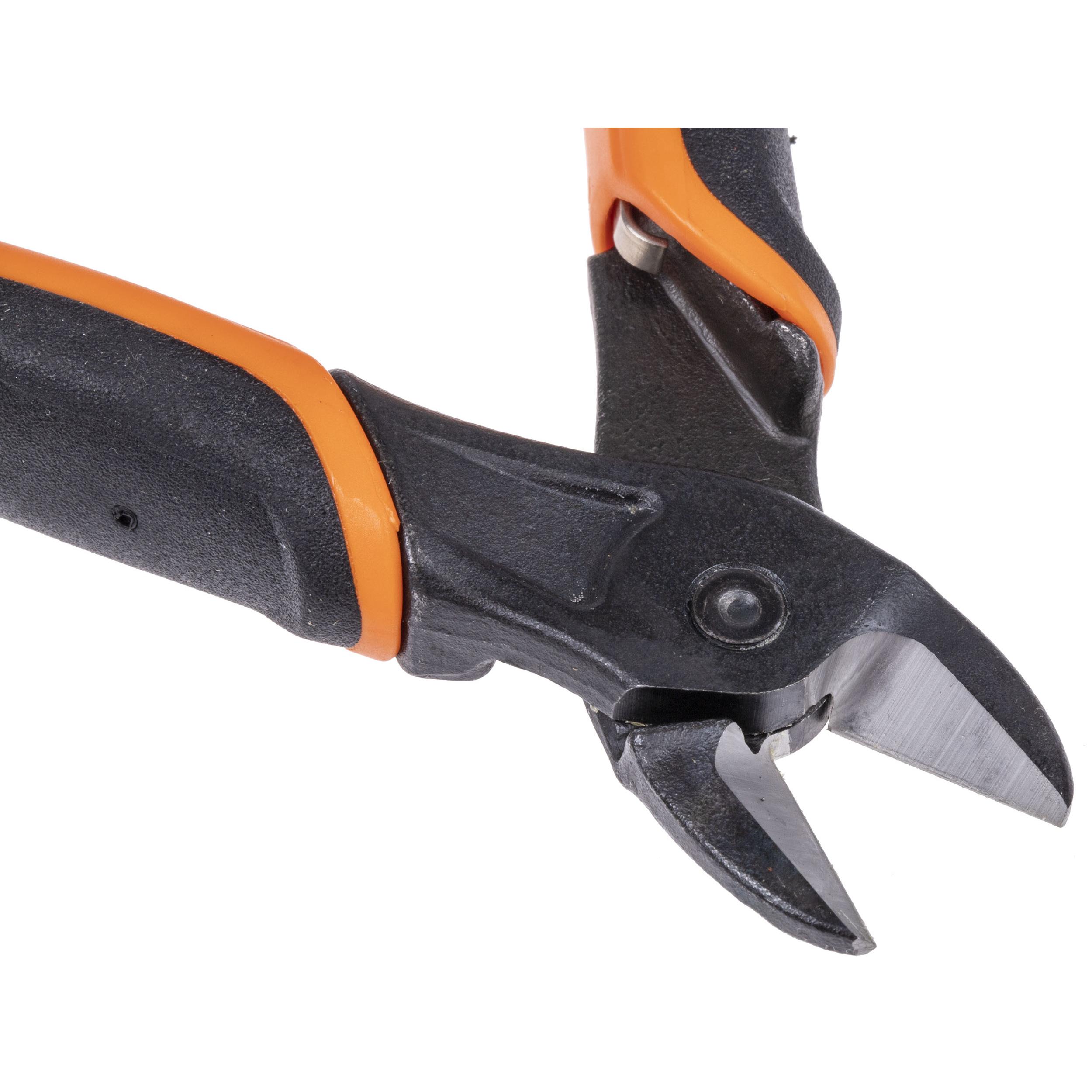 Thumbnail - Bahco, Bolzenschneider + Seitenschneider, ERGO Seitenschneider mit selbstöffnendem Zwei-Komponenten-Griff, phosphatiert,...