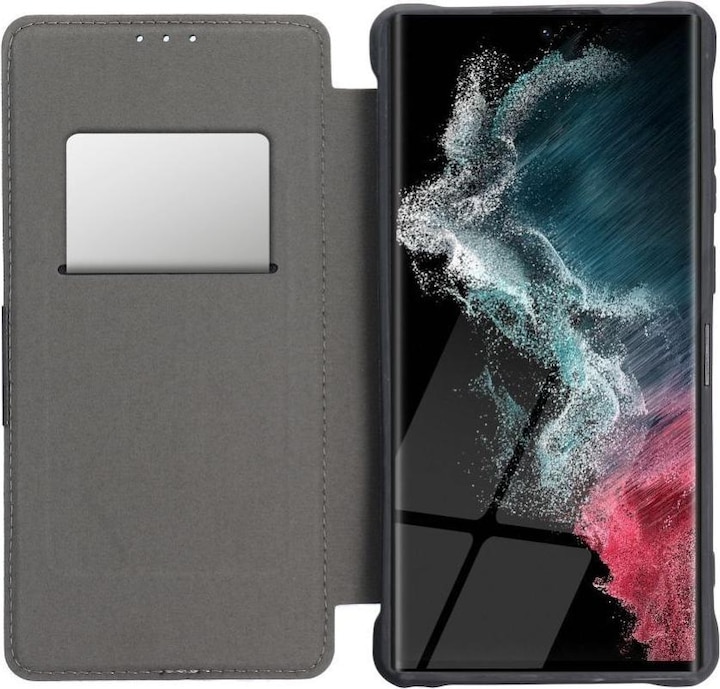 Produktbild OEM Book case RAZOR Book for SAMSUNG S23 FE dark green (Samsung Galaxy S23 FE)