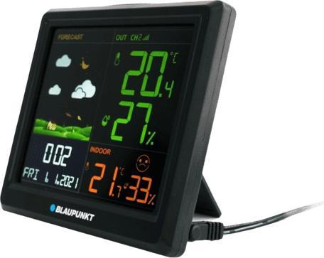 Actual product image Blaupunkt Stacja pogodowa WS25BK czarna