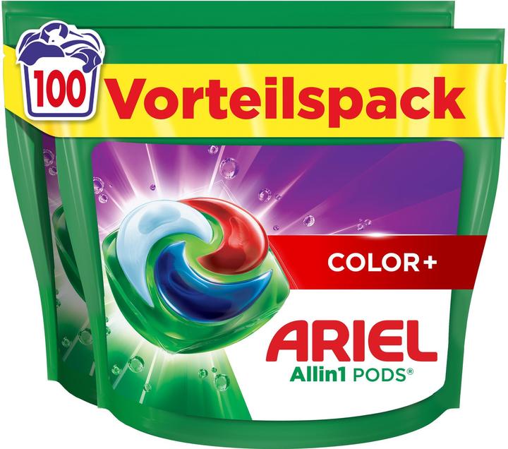 Actual product image Ariel All-in-1 Pods Color - 100WL Waschmittelpods (100 Washing cycles, Wash pods)