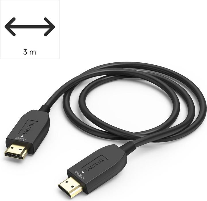 Immagine prodotto Hama HDMI (Typ A) — HDMI (Typ A) (3 m)