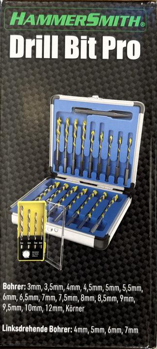 Produktbild Hammersmith Drill Bit Pro (3-12mm)