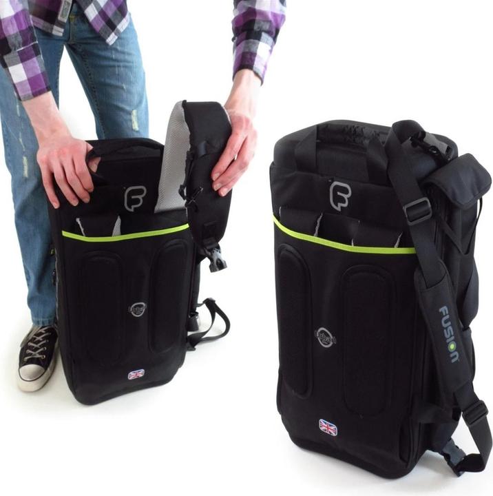 Immagine prodotto Fusion UB-04-B Borsa tripla per tromba Urban - Blu/Nero (Trombetta, Flugelhorn, Cornetto)
