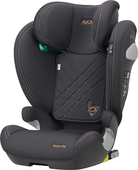 Produktbild Avova Sora-Fix ab 100 cm - 150 cm / 4-12 Jahre / Sonderfarben (Kindersitz, ECE R129/i-Size Norm)