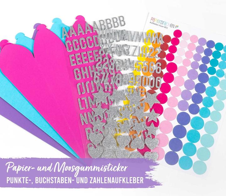 Immagine prodotto Papierdrachen Schultüten 3er Set Pink - Set 1 (23 cm, 3 x)