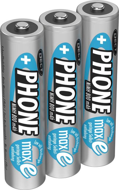 Productafbeelding Ansmann Telefoon (3 Pcs., AAA, 800 mAh)