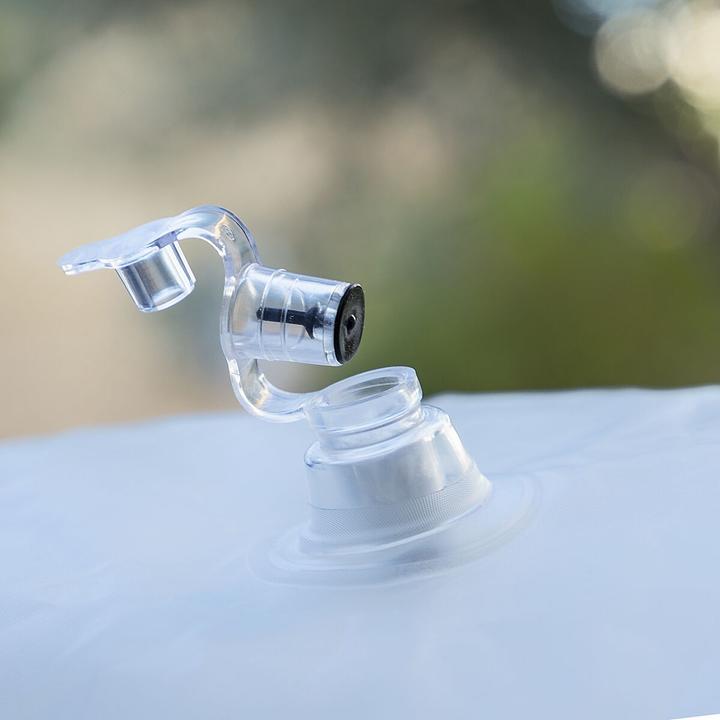 Image du produit InnovaGoods Tabouret gonflable avec éclairage LED - Transparent
