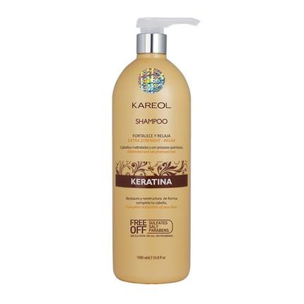 Actual product image Kareol Keratina Shampoo 1000ml (1000 ml, Liquid shampoo)