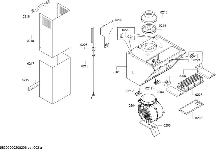 Produktbild Bosch Hausgeräte Serie 6, Wandhaube (Wandhaube)