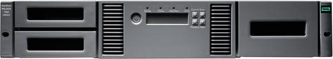 Actual product image HPE Storage MSL2024 Tape Library 1x MSL LTO-8 Fibre Channel 15x LTO-8 30TB Data Cartridges