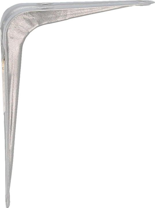 Puag Blechkonsole RAL 9006 silber Tragkraft 10kg / Paar 75 x 100 mm