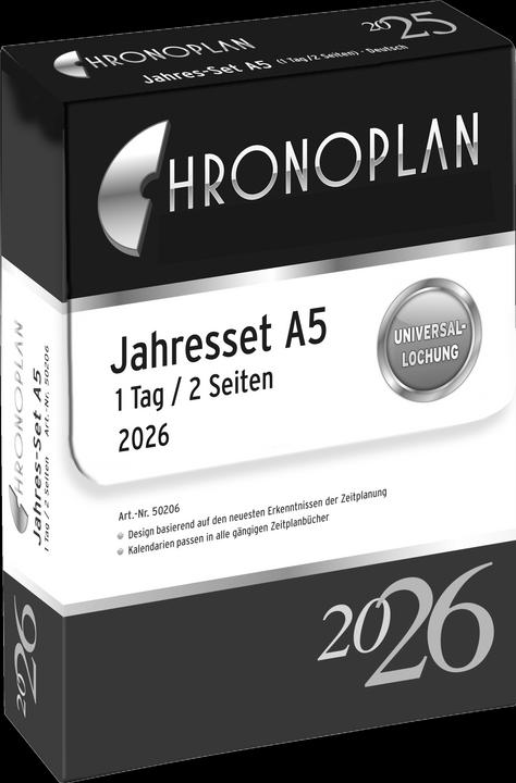 Produktbild Chronoplan Jahresset (A5, Deutsch)