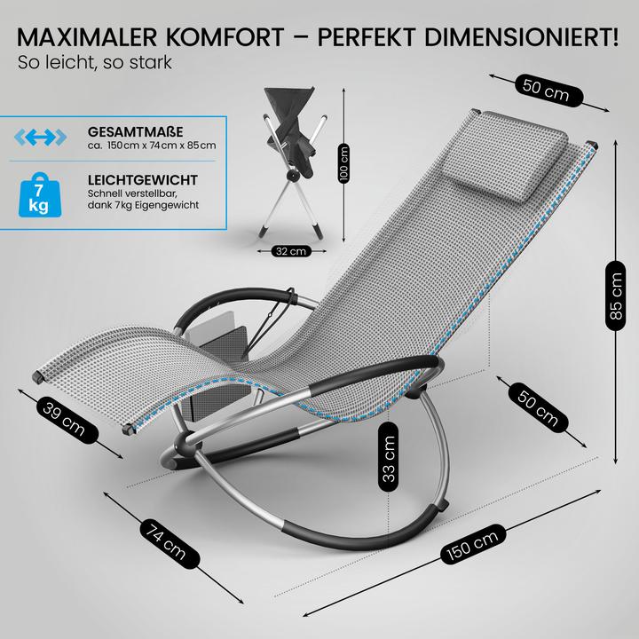 Produktbild Eloneo Relax-Schaukelliege (157 cm)