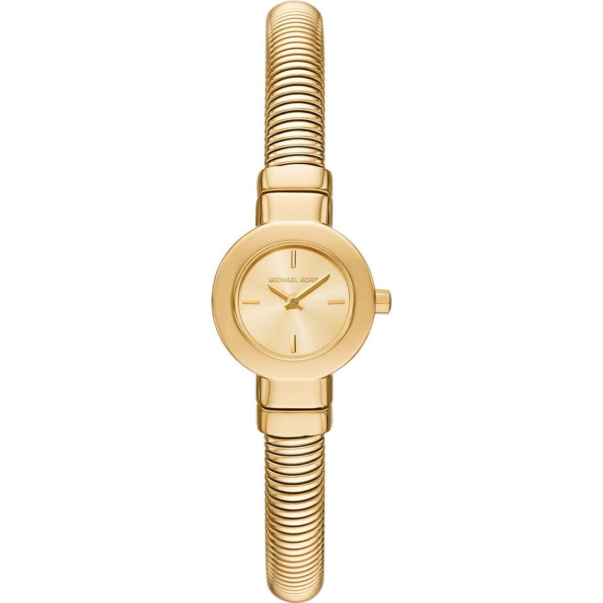 Michael Kors, Armbanduhr, Damenuhr GRAMERCY, Gold, (Analoguhr, 21 mm)