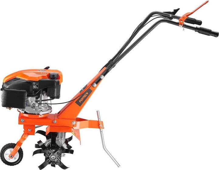 Actual product image Fuxtec FX-AF1139 SET rotary tiller Motorised hoe incl tiller width extension