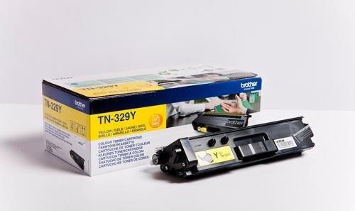 Actual product image Brother Tn-329ytwin (Y)