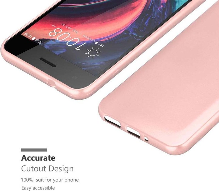 Produktbild Cadorabo TPU Matt Metallic Cover (HTC Desire 10 Pro)