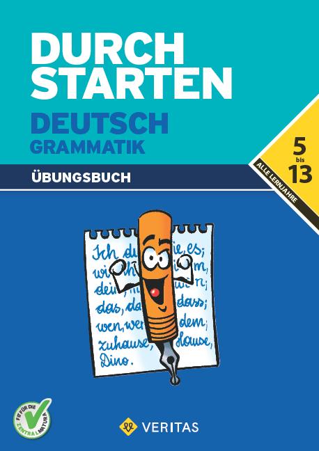 Produktbild Durchstarten in Deutsch: Grammatik. Übungsbuch (Deutsch, Helga Ebner, 2022)