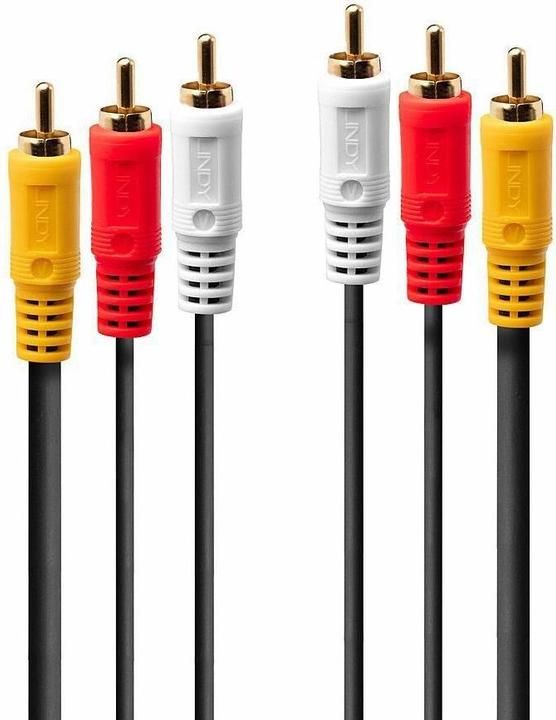 Produktbild Lindy Composite Video — Composite Video (3 m, Cinch)