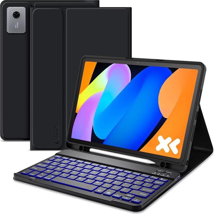 Tech-Protect SC Pen + Tastaturhülle für Lenovo Idea Tab 11.0 TB-336, Schwarz