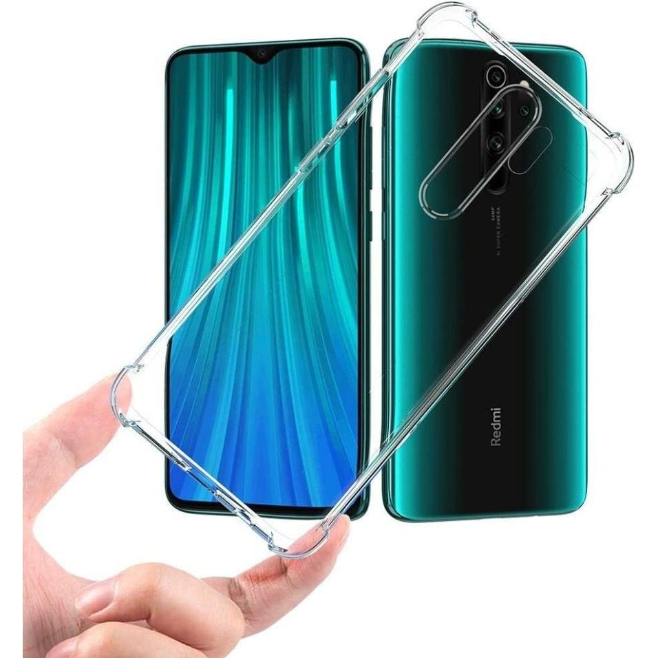 Screenguard Xiaomi Redmi Note 8 Pro Hülle Crystal Soft Airbag Bumper (Xiaomi Redmi Note 8 Pro), Smartphone Hülle, Transp...