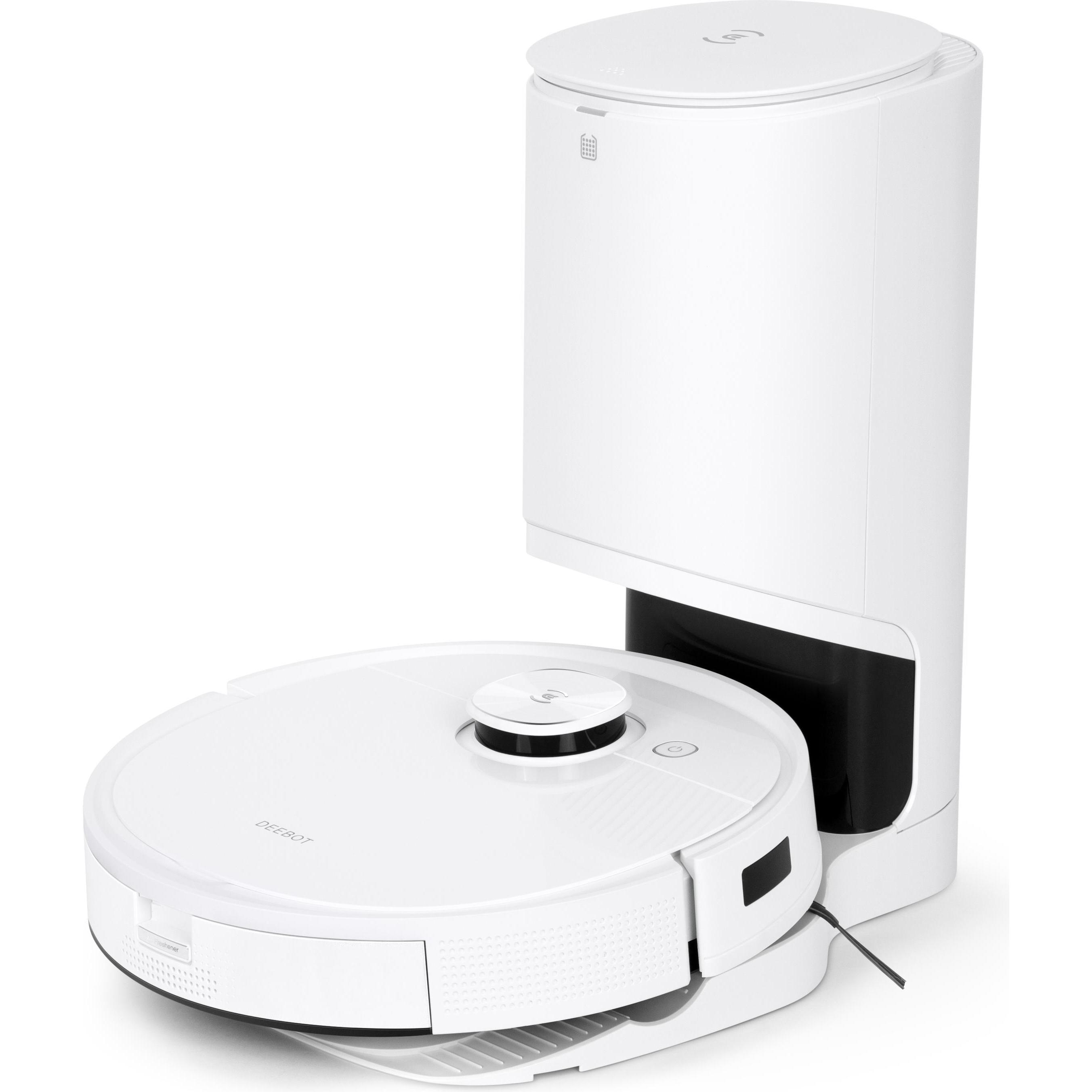Ecovacs Deebot T9+, Staubsauger Roboter, Weiss