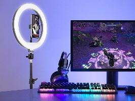 Actual product image Tracer RING 30cm tripod 210cm ring lamp (1700 lm)