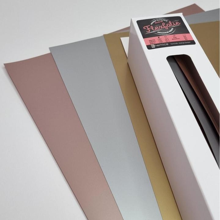 Image du produit Chemica Film thermocollant Flex 30 x 50 cm, lot de 3, multicolore (3x)