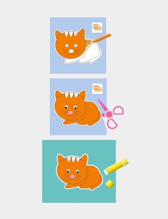 Produktbild I Am Creative Malset, Ausschneideset