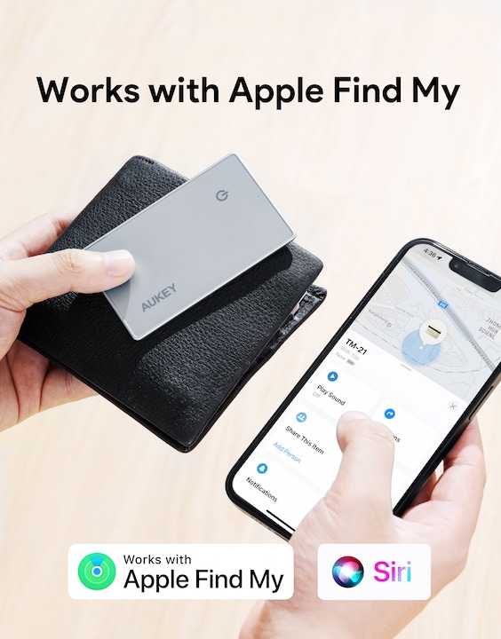 Immagine prodotto Aukey TrackMate 3 Smart TrackerCard TM-21 (iOS)
