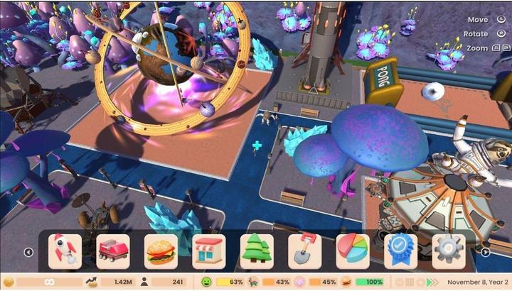 Actual product image Atari RollerCoaster Tycoon Adventures - Deluxe (Switch, DE)