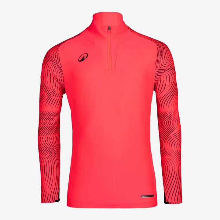 Produktbild Kipsta 1/2 Zip Viralto Wavy Club - Pink/Black (3XL)