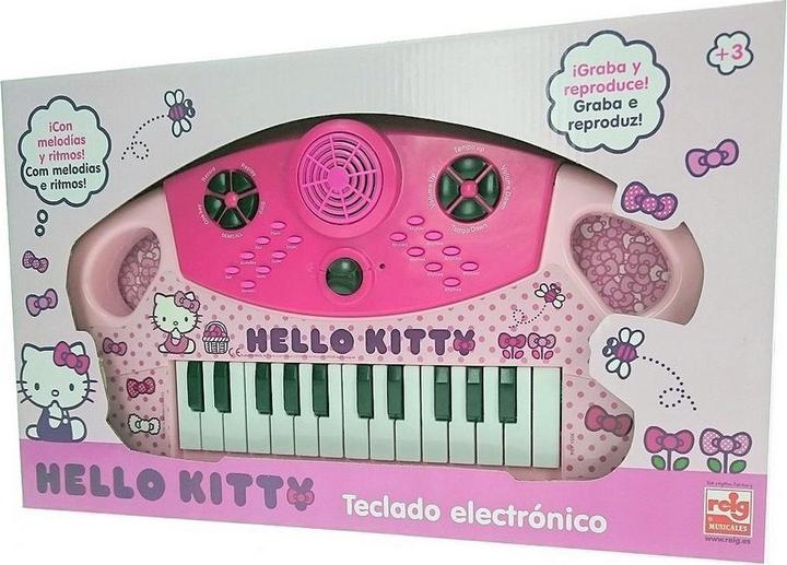 Image du produit Hello Kitty Piano électronique Rose (Anglais, Espagnol, Français, Portugais)