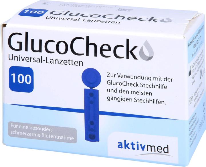 Actual product image Aktivmed Gluco Check Lancets Universal, 100 pcs LAN (Lancets)