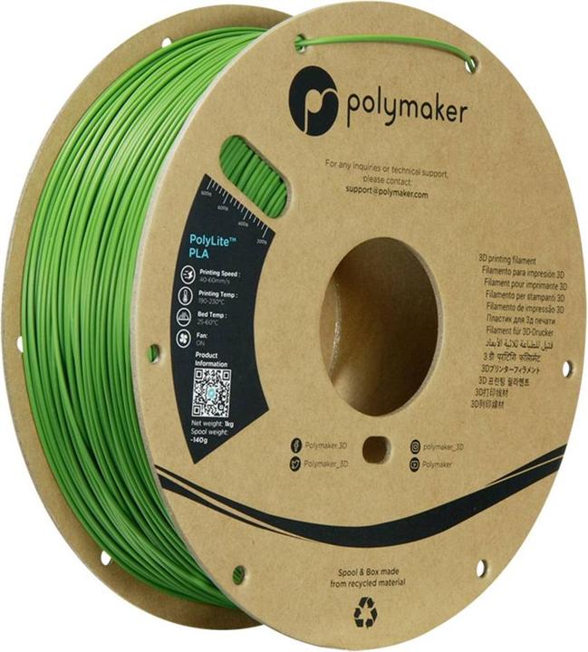 Image du produit Polymaker PolyLite PLA (PLA, 1.75 mm, 1000 g)