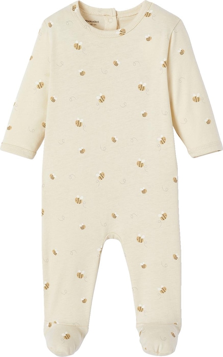 Actual product image Vertbaudet Bio-Kollektion: 2er-Pack Baby Strampler mit Bienen (68)