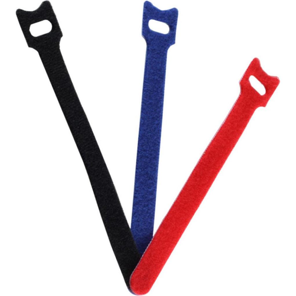 Shiverpeaks, Kabelbinder, BASIC-S Klett-Kabelbinder, 145 x 11 mm, farbig mit Durchführung, aus Kunststoff, schnell und e...