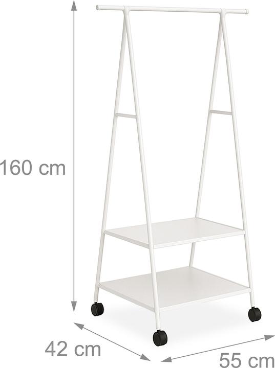 Actual product image Relaxdays Coat rack