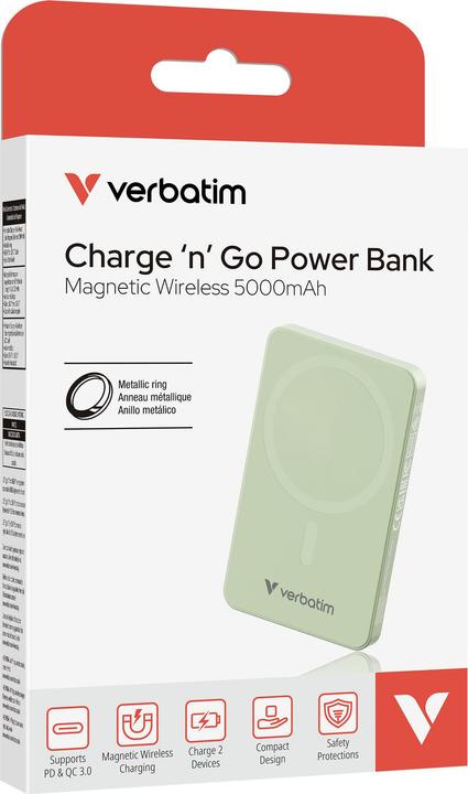 Actual product image Verbatim Charge 'n' Go Essentials (5000 mAh, 20 W, 35 Wh)