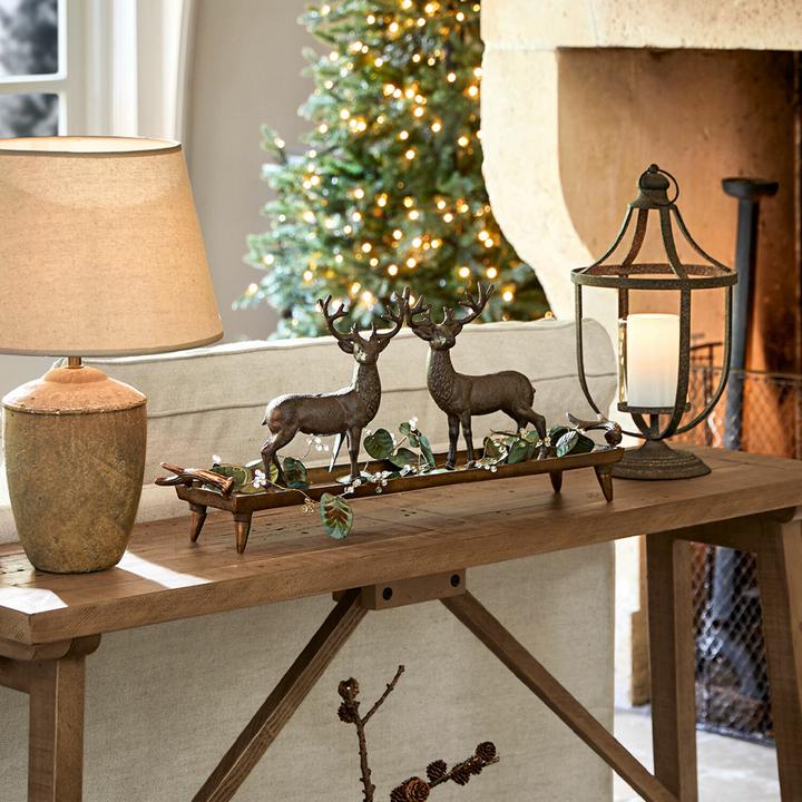 Produktbild Loberon Tablett Donia antikmessing